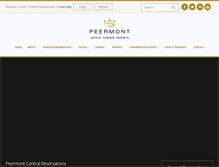 Tablet Screenshot of peermont.com